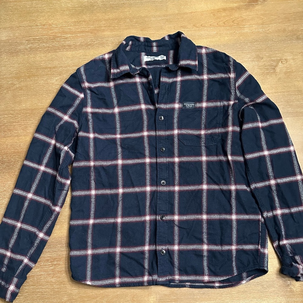 Abercrombie Boys Flannel Shirt size 13/14